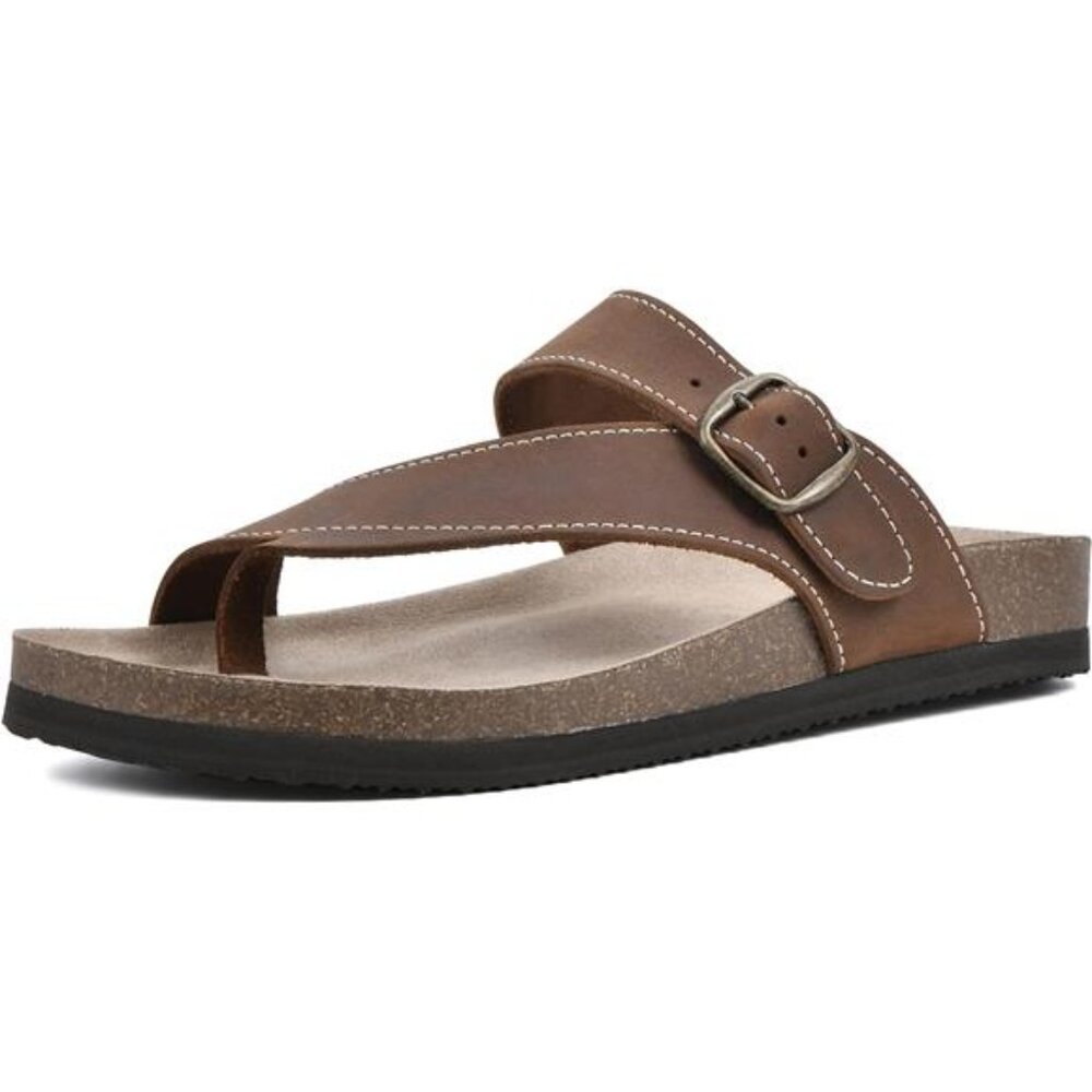 WHITE MOUNTAIN Carly Signature Comfort-Molded Footbed Sandal